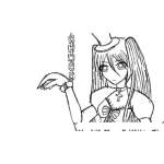 Dibujo para colorear Dibujo De Princesa Encadenada Para Pintar Y Colorear