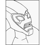 Dibujo para colorear Colorear y Pintar a un malo de Ben 10