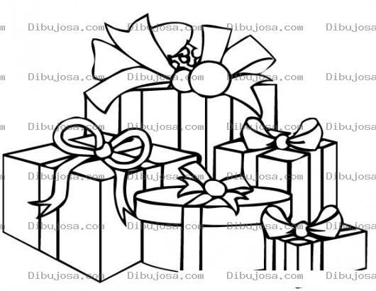 Dibujo para colorear Regalitos De Navidad Para Pintar Y Colorear Regalitosdenavidad