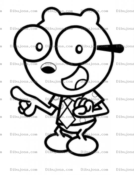 Dibujo para colorear Dibujo De Walden Para Pintar Y Colorear A Waldenwalden
