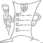 Dibujo para colorear Encuestas Dibujo De Una Encuesta Para Pintar Y Colorear Encuesta Online