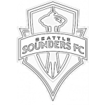Dibujo para colorear Seattle Sounders Fc Logo Del Equipo Para Pintar Y Colorear