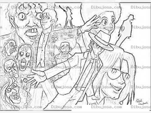 Dibujo para colorear Dibujos De Michael Jackson Para Pintar Y Colorear A Michaeljackson