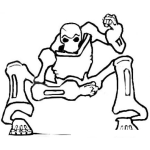 Dibujo para colorear Dibujo De Calavera Transformer Para Pintar Y Colorear