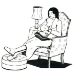 Dibujo para colorear Leche Materna Dibujo De Mama Dando De Mamar Para Pintar Y Colorear Bebe Tomando Chiche