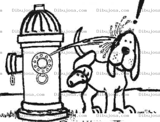 Dibujo para colorear Tiro Por La Culata Dibujo De Perro Que Se Le Viro La Tortilla Para Pintar Y Colorear