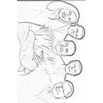 Dibujo para colorear Colorear Medicos Doctores