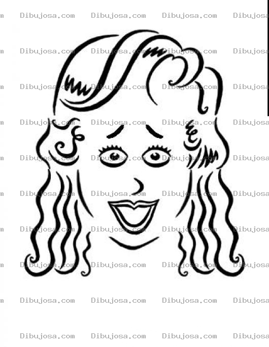 Dibujo para colorear Dibujo De Risa Fingida Para Pintar Y Colorear Sonrisa Falsa