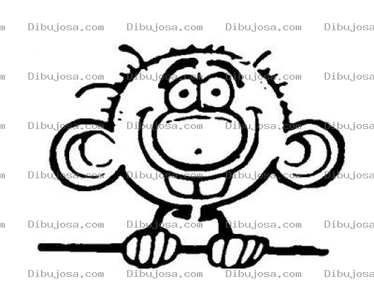 Dibujo para colorear Dibujo De Tontin Orejon Para Pintar Y Colorear