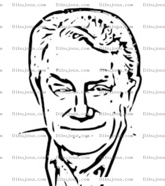 Dibujo para colorear Colorear Pastor Luis Palau