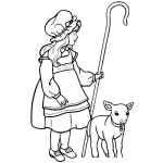 Dibujo para colorear Colorear Pastoricta