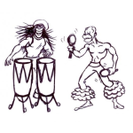 Dibujo para colorear Dibujo De Musicos Cubanos Para Pintar Y Colorear