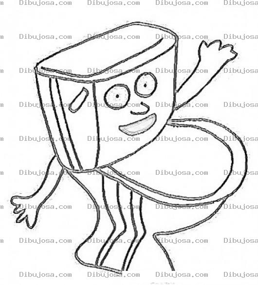 Dibujo para colorear Dibujo De Inodoro Para Pintar Y Colorear