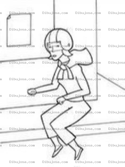 Dibujo para colorear Moto Invisible Para Pintar Y Colorear