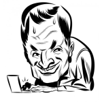 Dibujo para colorear Malevolo Hacker Dibujo De Hacket Malvado Para Pintar Y Colorear