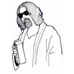 Dibujo para colorear Rockero Con Jugo De Naranja Para Pintar Y Colorear