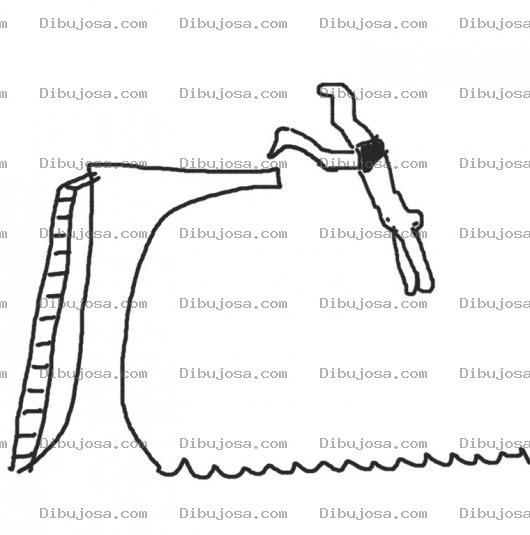 Dibujo para colorear Colorear Clavadista Dibujo De Competencia De Clavados Para Pintar