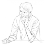 Dibujo para colorear Novio Enamorado Hablando Por Telefono Con Su Novia Para Pintar Y Colorear