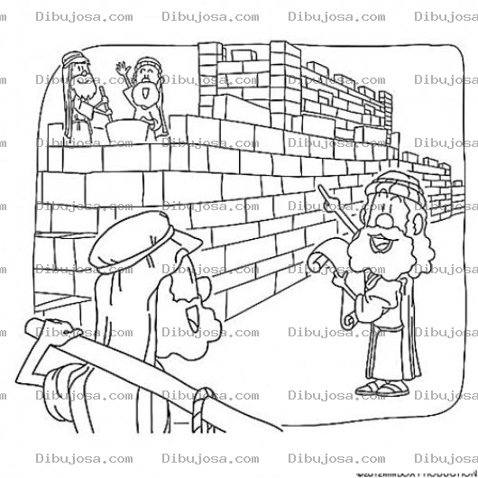 Dibujo para colorear Torredebabel Dibujo Cristiano De La Torre De Babel Para Pintar Y Colorear