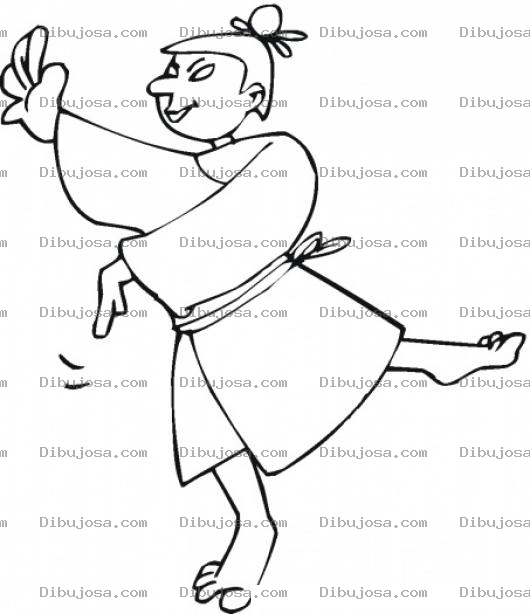 Dibujo para colorear Chino Valetista Para Pintar Y Colorear A Un Chinito Bailarin Y Baletista Para Pintar Y Colorear