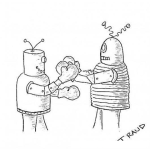 Dibujo para colorear Pelea De Robots Para Pintar Y Colorear Peleaderobots Robots Luchadores