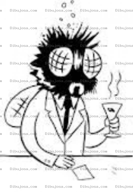 Dibujo para colorear Mosca Borracha Dibujo De Hombre Mosca Con Una Copa De Vino Pintar Y Colorear Hombremosca
