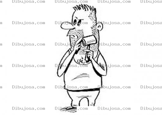 Dibujo para colorear Hoja De Afeitar Dibujo De Hombre Rasurandose Para Pintar Y Colorear Rasuradora