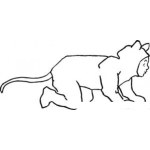 Dibujo para colorear Disfraz De Gato Para Colorear
