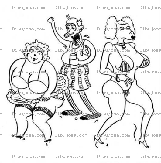 Dibujo para colorear Viejo Verde Picaro Y Enamorado Dibujo De Abuelito Visitando Una Casa De Citas Para Pintar Y Colorear Viejo Manoso que todavia le gustan las mujeres