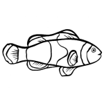 Dibujo para colorear Dibujo Del Papa De Nemo Para Pintar Y Colorear