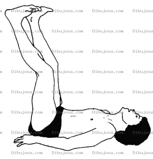 Dibujo para colorear Colorear Ejercicios Para Mejorar La Circulacion