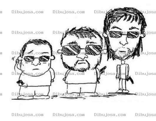 Dibujo para colorear Ultimo Capitulo De Los Hombres De Paco En Dibujo Para Pintar Y Colorear