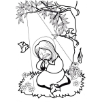 Dibujo para colorear Dibujo Biblico De Jesus Orando Para Pintar Y Colorear