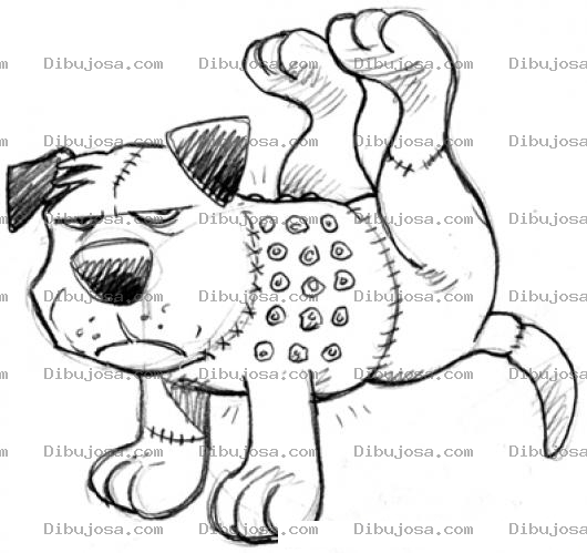 Dibujo para colorear Dibujo De Perro Bailando Break Para Pintar Y Colorear Dibujo De Perro Hip Hop