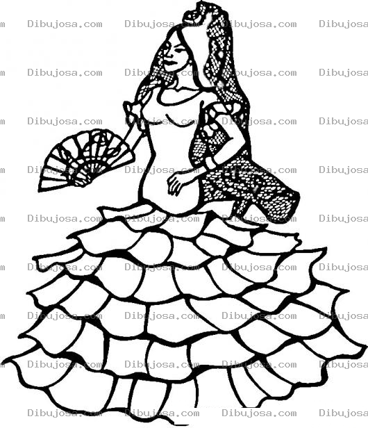 Dibujo para colorear Dibujo De Juana La Cubana Para Colorear