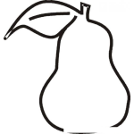 Dibujo para colorear Colorear Pera