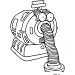 Dibujo para colorear Clorear Aspiradora