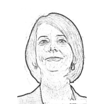 Dibujo para colorear Julia Eileen Guillard Coloring Page Primer Ministra De Australia Para Pintar