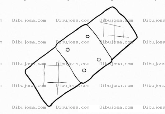 Dibujo para colorear Curita Para Colorear