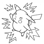 Dibujo para colorear Colorear Pokemon