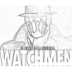 Dibujo para colorear Colorear Watchmen