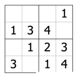 Dibujo para colorear Sudoku Para Bebes