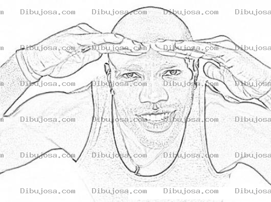 Dibujo para colorear Terrell Owens Coloring Page