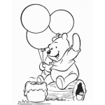 Dibujo para colorear Colorear Winnie Pooh