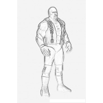 Dibujo para colorear Dibujo De Stonecold Para Colorear