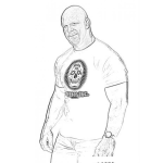 Dibujo para colorear Stone Cold Coloring Page Para Pintar