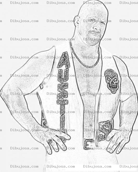Dibujo para colorear Colorear Dibujo De Stone Cold