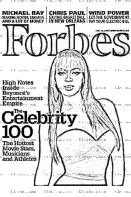 Dibujo para colorear Forbes Magazine Coloring Page Forbes En Espanol Para Colorear E Imprimir