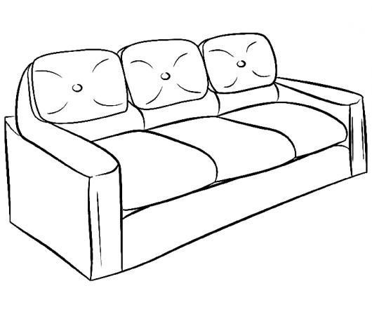 El sofa para coloreal - Imagui