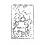 Dibujo para colorear Colorear Al Sultan De Aladino